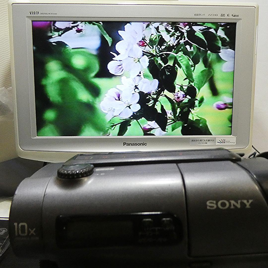 動作良好 VideoHi8 ソニーCCD-TR3　8ミリビデオ　DVD化に最適