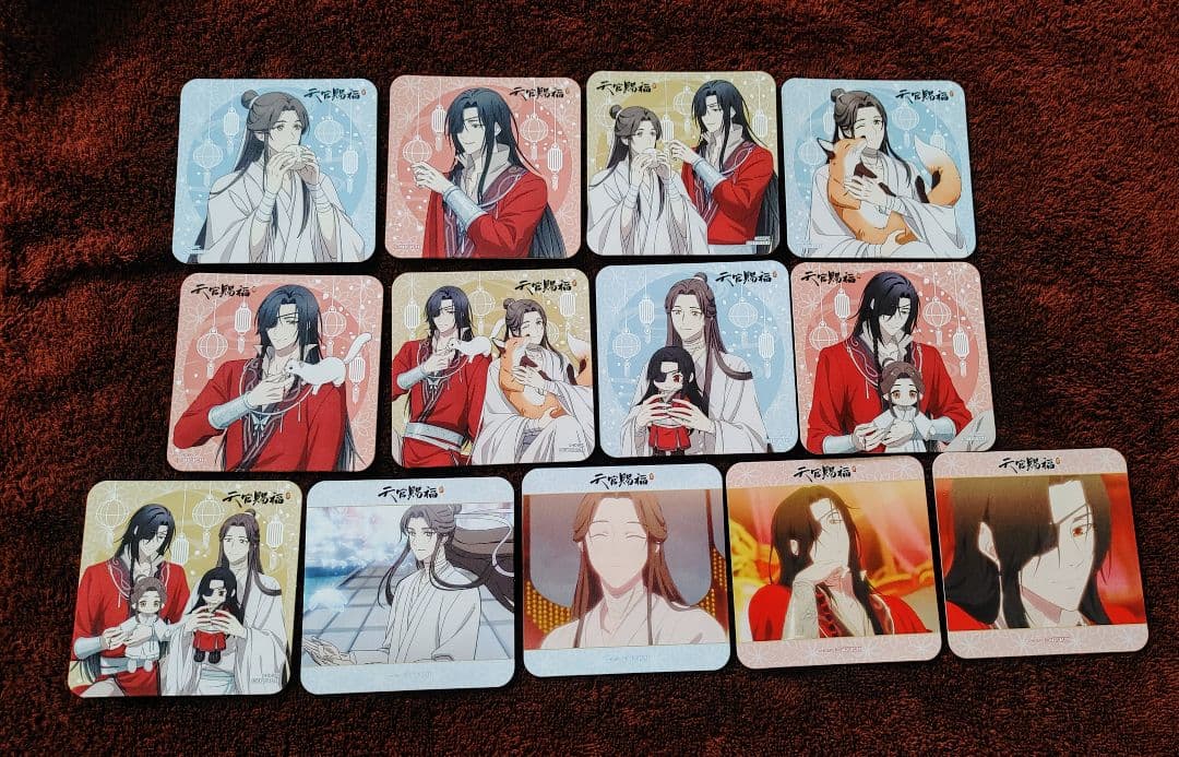 天官賜福 コラボカフェ 特典コースター フルセット