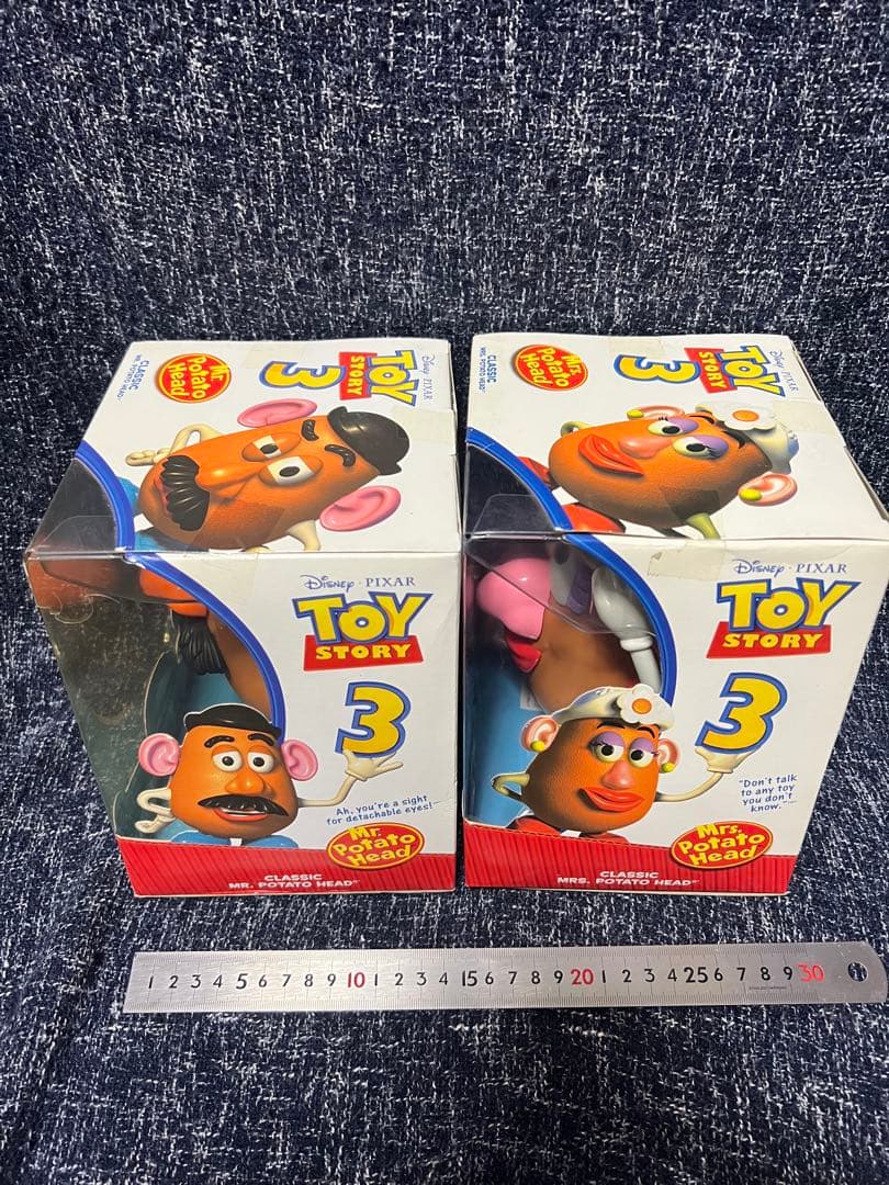 ディズニー　トイストーリー3 ポテトヘッド夫婦　フィギュアセット