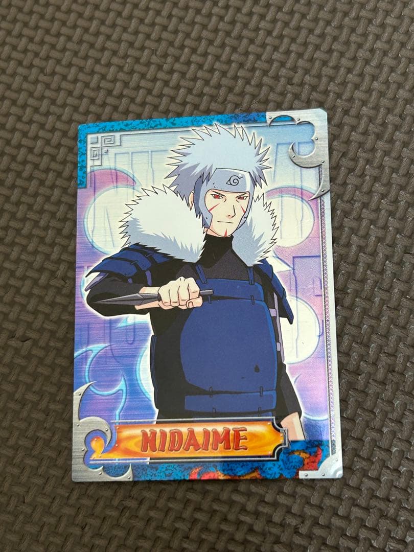 ナルト カード NARUTO 二代目火影 扉間 エッチングカード - メルカリ