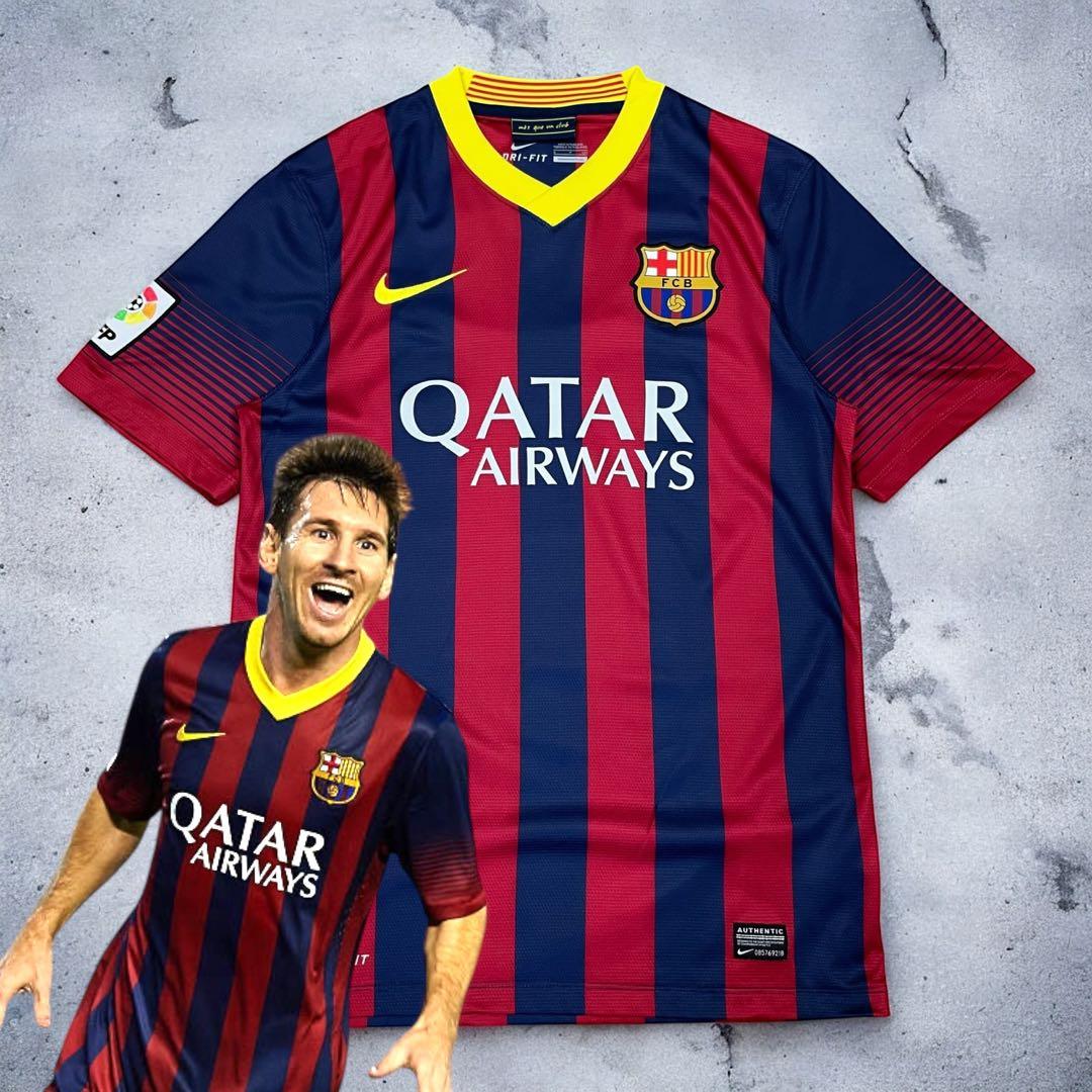 美品】13/14 FCバルセロナ #10 メッシ ユニフォーム ホーム