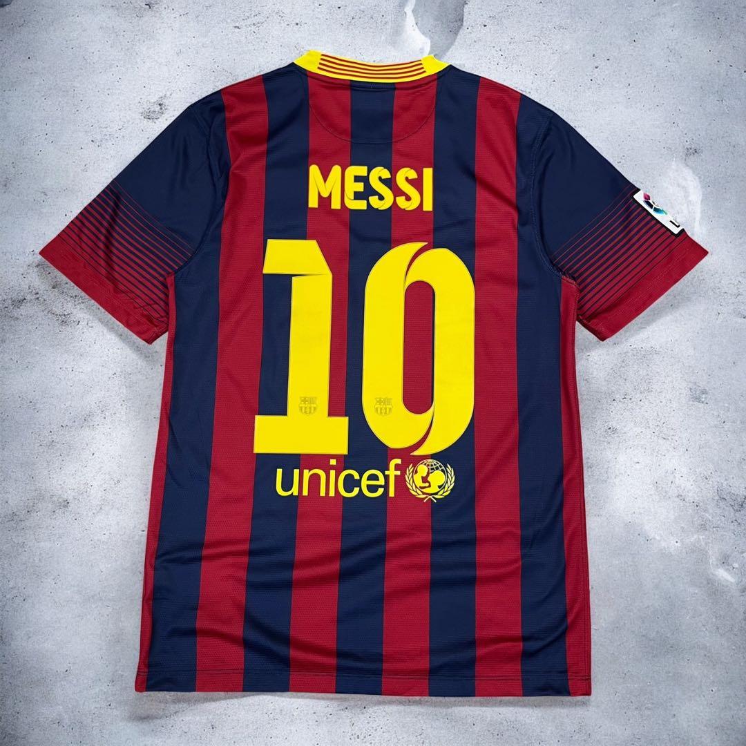 美品】13/14 FCバルセロナ #10 メッシ ユニフォーム ホーム