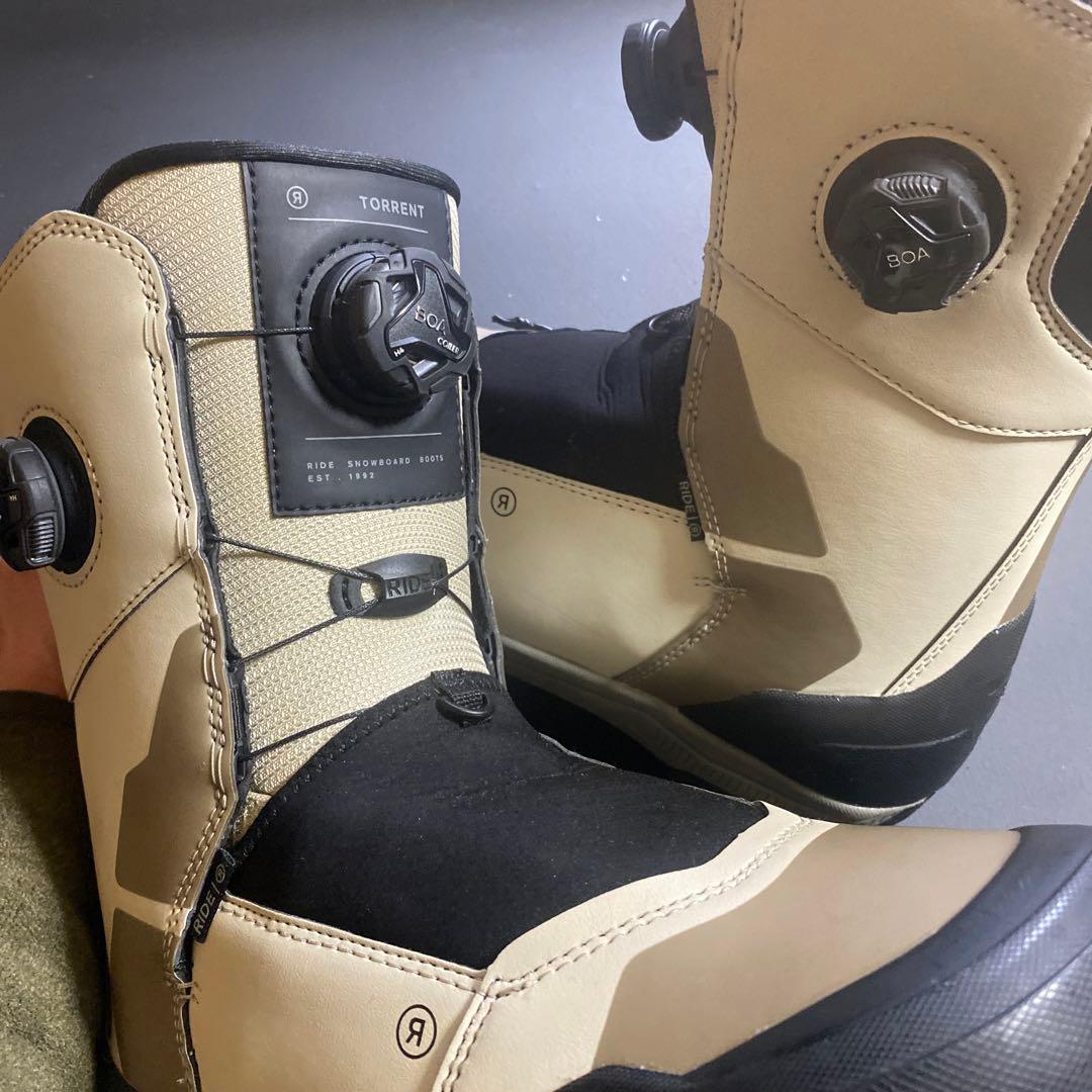 RIDE TORRENT スノーボードブーツ ベージュ/ブラック