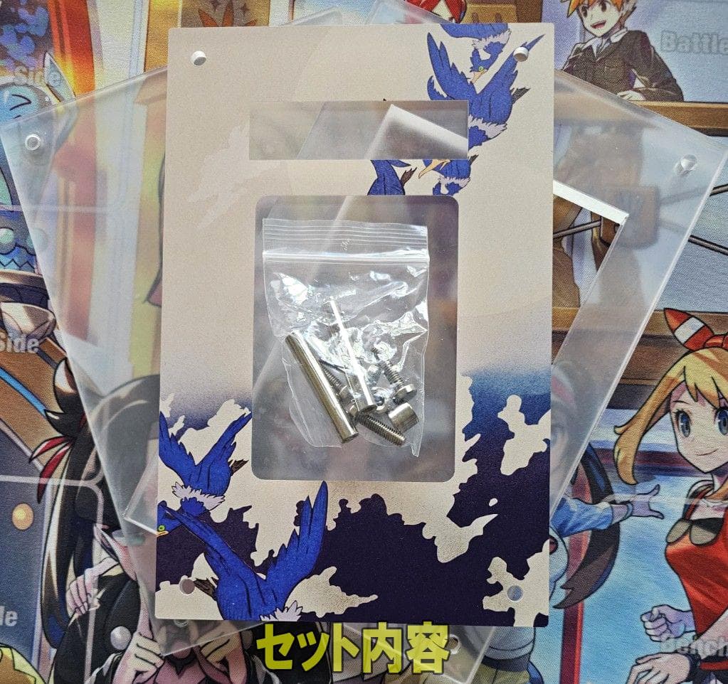 【専用】ポケモンカード絵繋ぎ　見返り美人、ウッウ　PSA専用アクリルスタンド