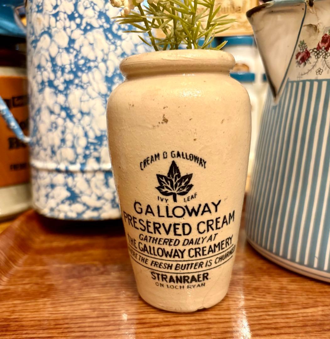 ◇希少大人気◇イギリスアンティーク クリームポット陶器製