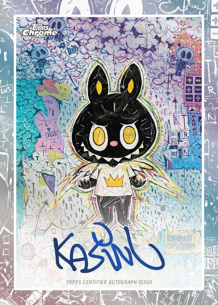 Topps Chrome 10周年記念ボックス ラブブ 5BOX 新品未開封 Topps