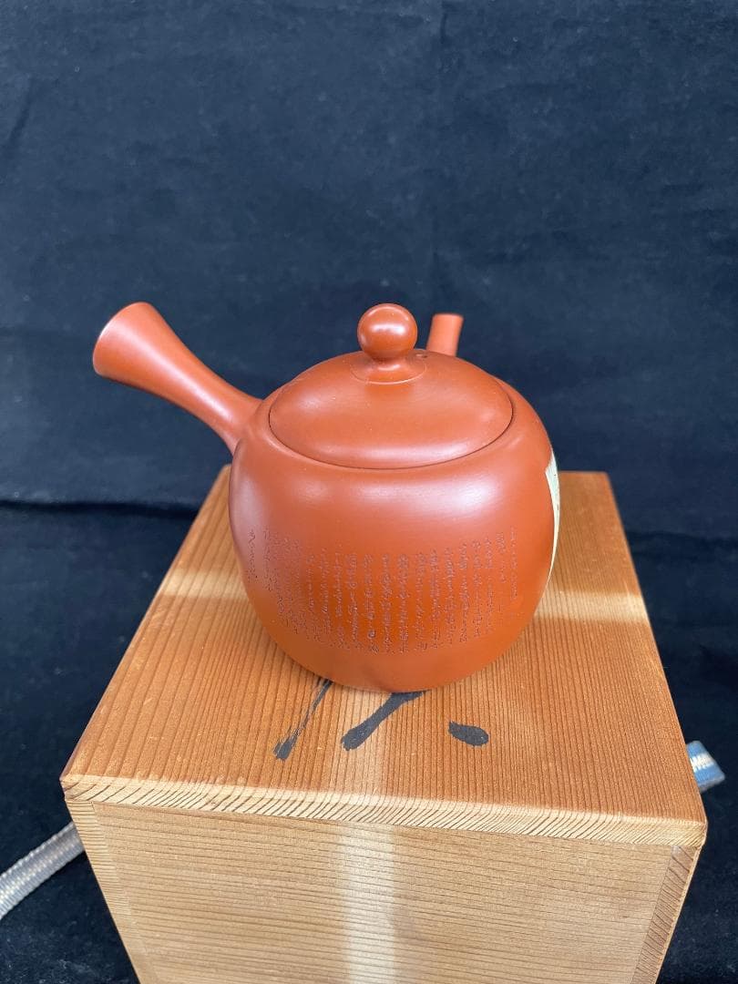 常滑焼 風月作 白道彫り 竹彫り 急須 茶器 煎茶道具 常滑焼 | ヤマキイカイ