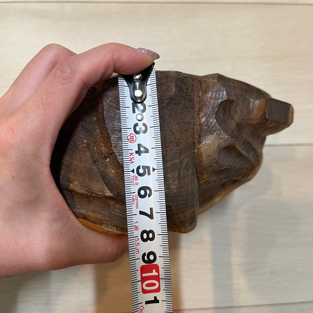 どんころ熊】壁掛け 希少 帯広 民芸 木彫り 熊 どんころ 北海道