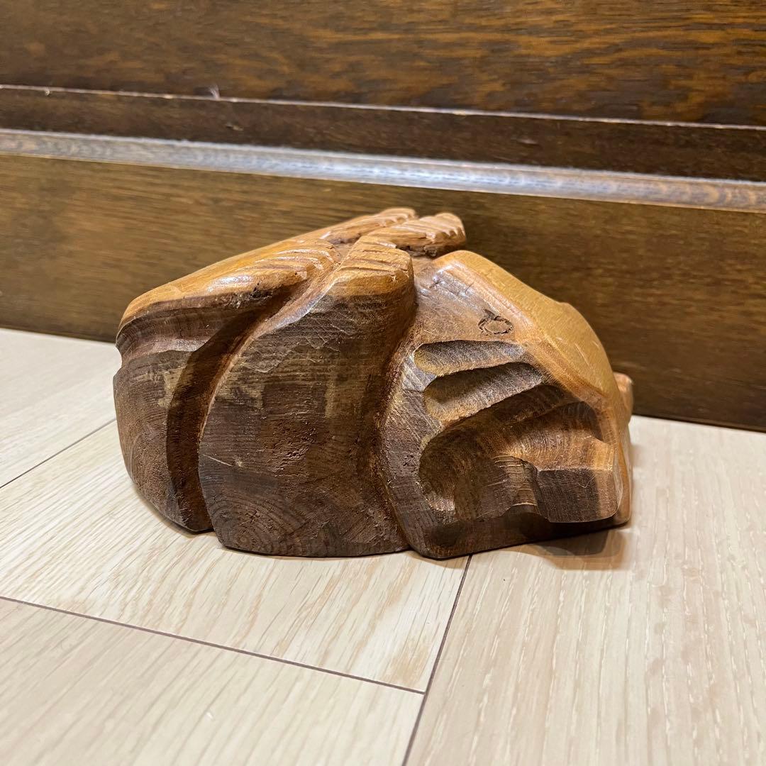 どんころ熊】壁掛け 希少 帯広 民芸 木彫り 熊 どんころ 北海道