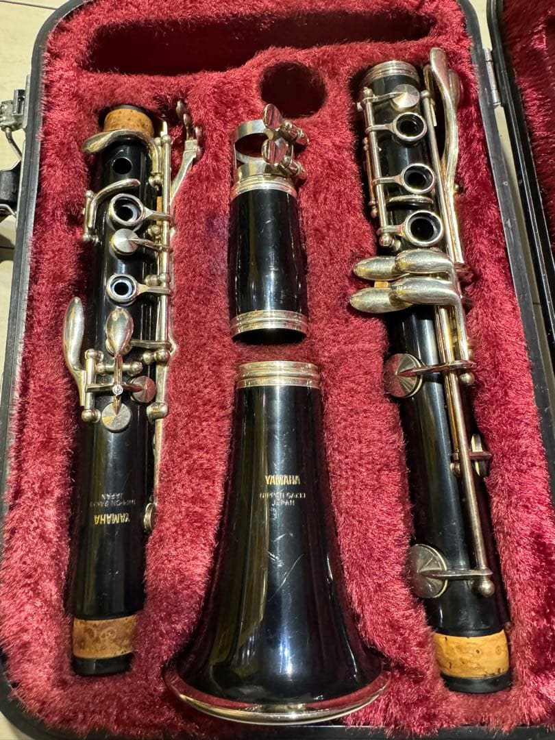 YAMAHA製 クラリネット 本体 ケース付き