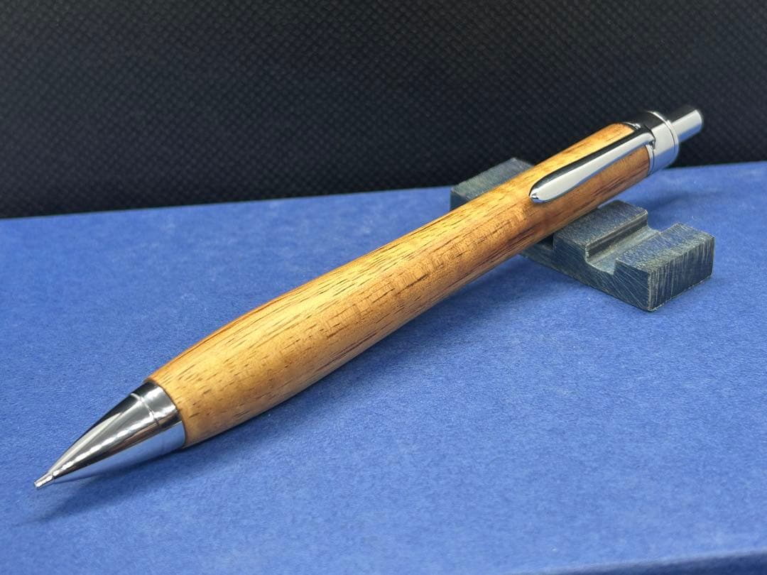 早い者勝ち】ハワイアンコアカーリー 木軸ペン 加藤金属 ハンドメイド