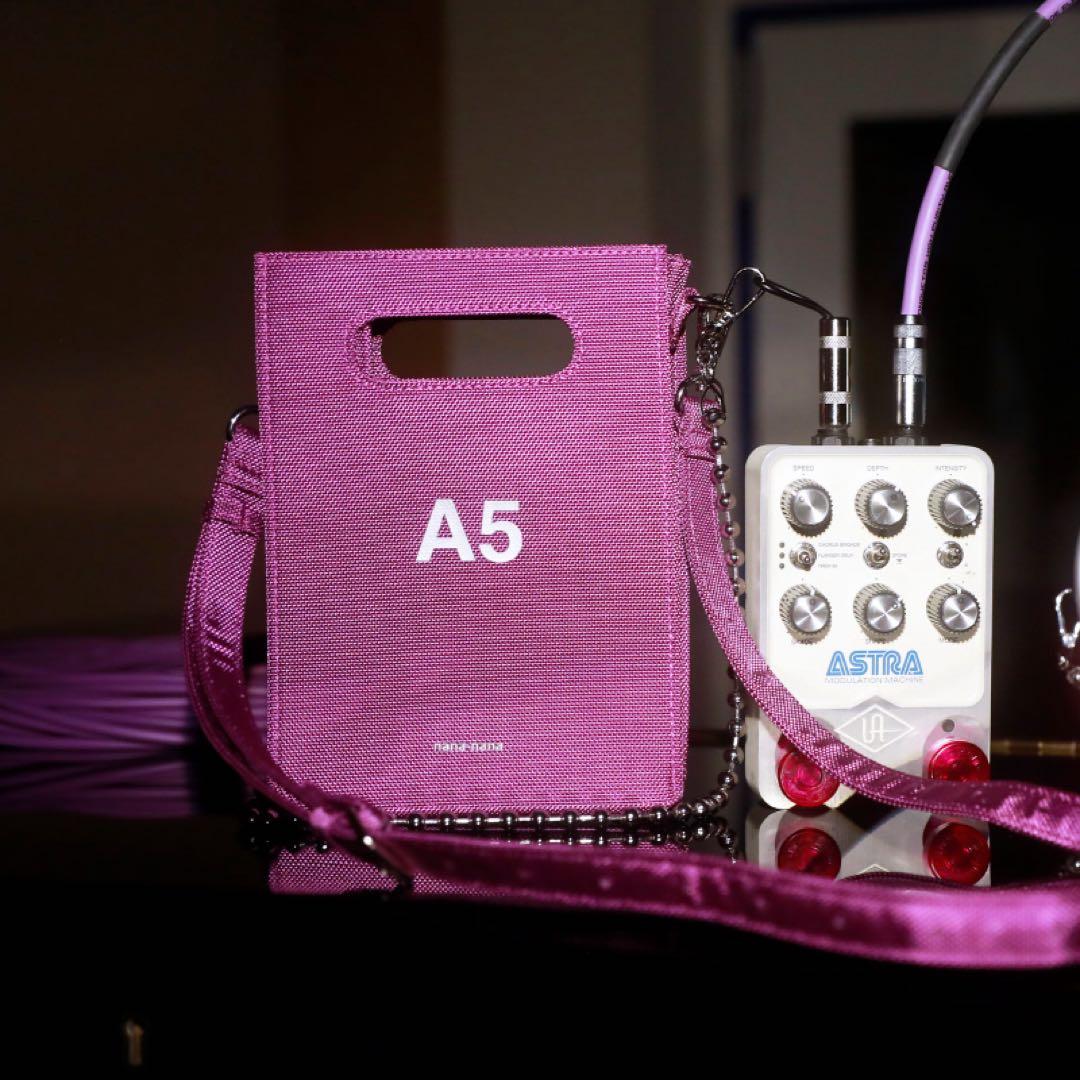 ずっと真夜中でいいのに nana-nana バッグ ステッカー パープル