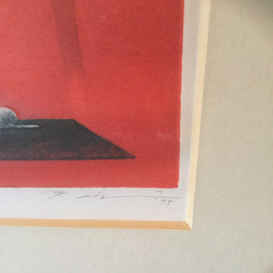 色彩銅版画 堀井英男 【夜の窓】共シール有り 箱有り 真作保証品