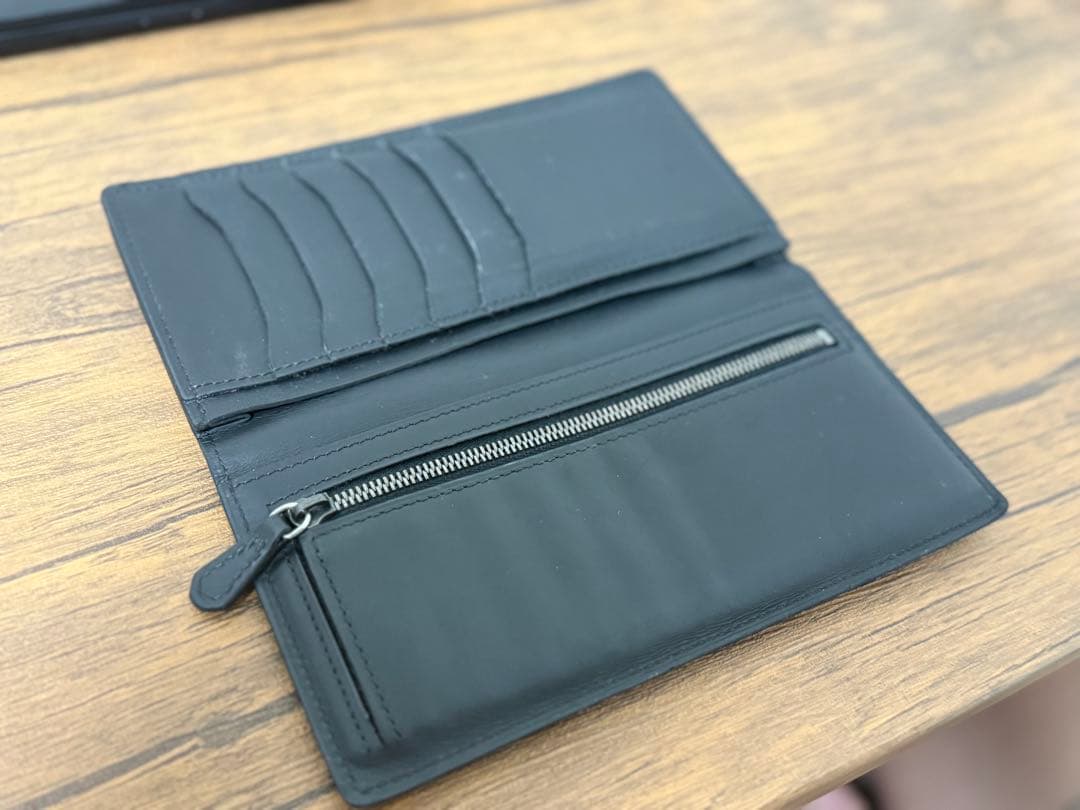 【使用歴2年】BERLUTI ブラック レザー 長財布 保存袋付き