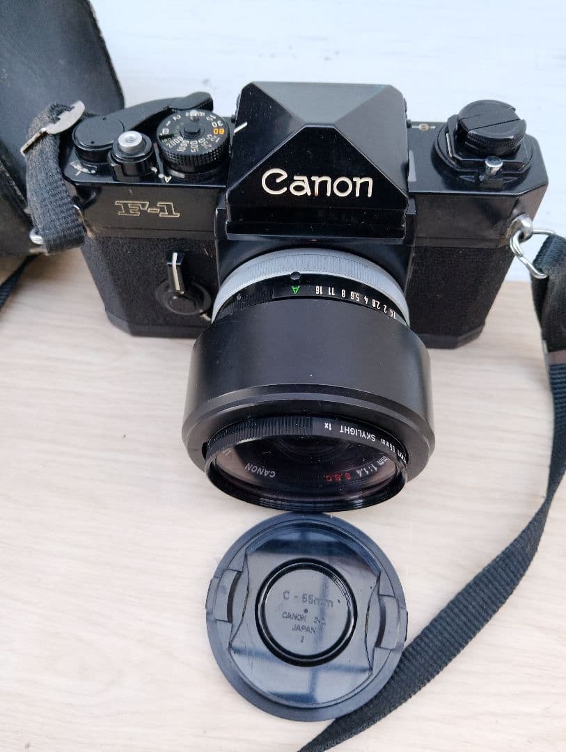 CANON F-1 フィルム 一眼レフ カメラ ジャンク(よ20)