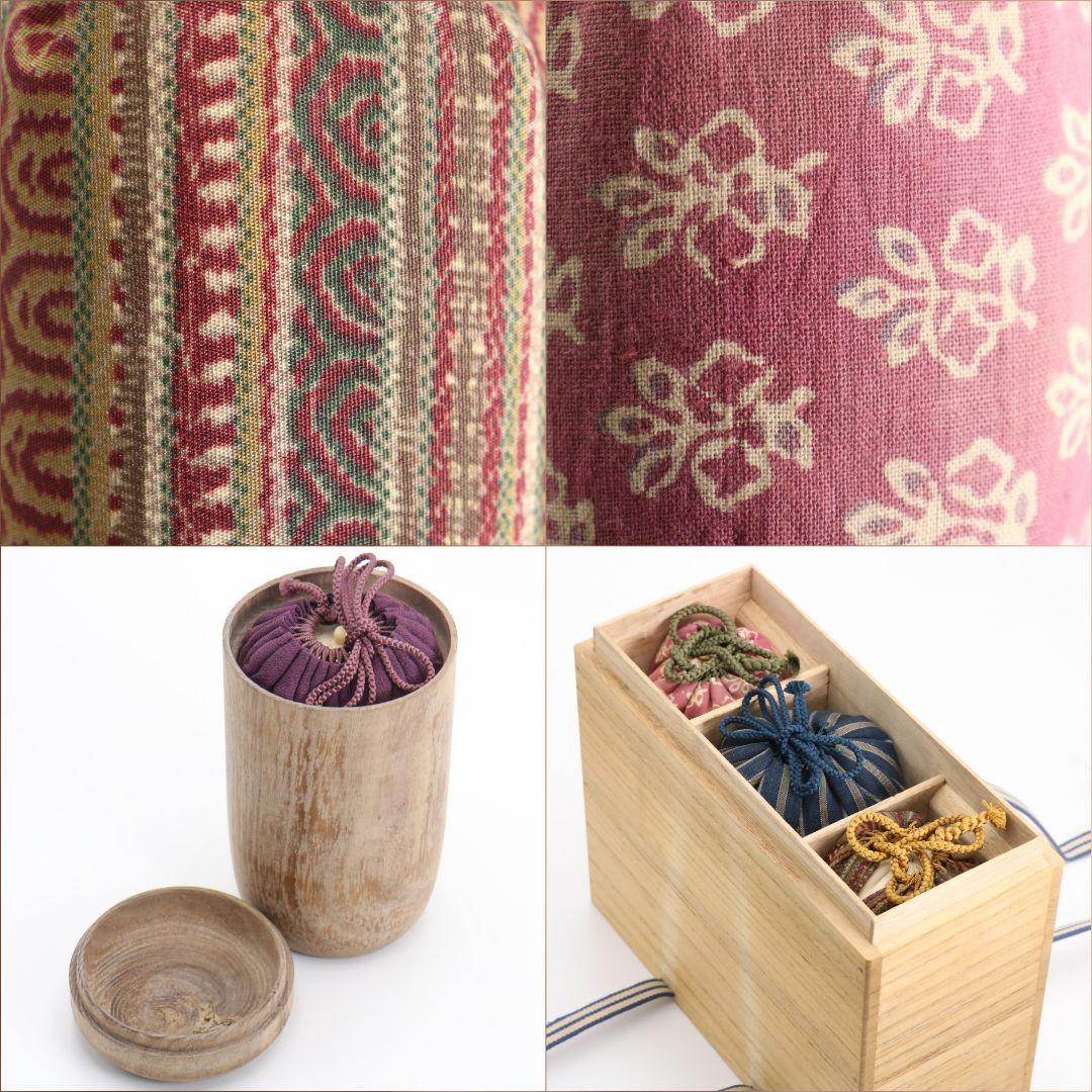 表千家 堀内宗完(兼中斎)書付 瀬戸 茶入 挽家袋 御物袋 仕