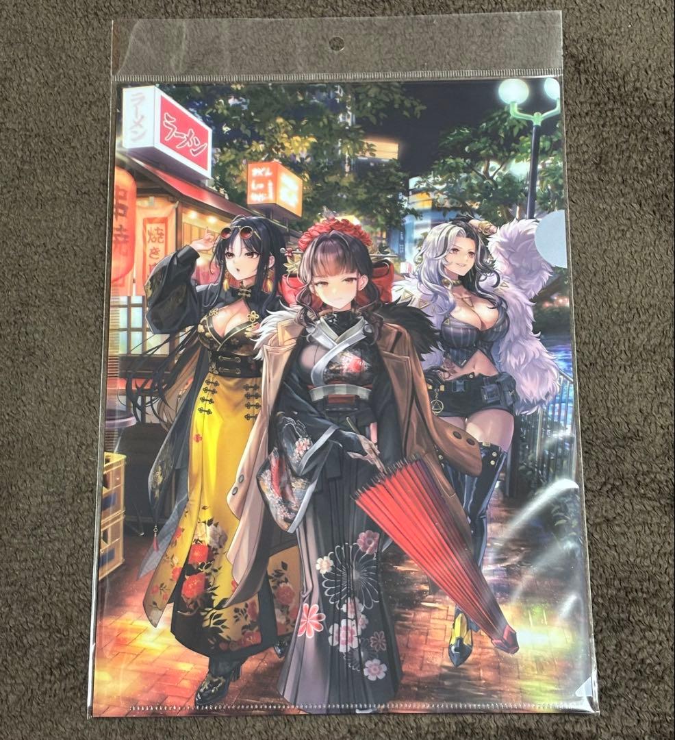 勝利の女神 NIKKE クリアファイル 2枚セット Area 3rd 福岡 ② - メルカリ