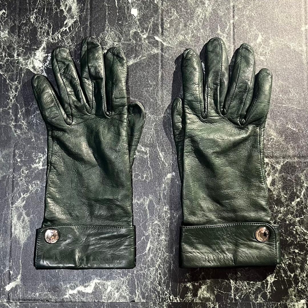 美品 COACH レザーグローブ y2k モード