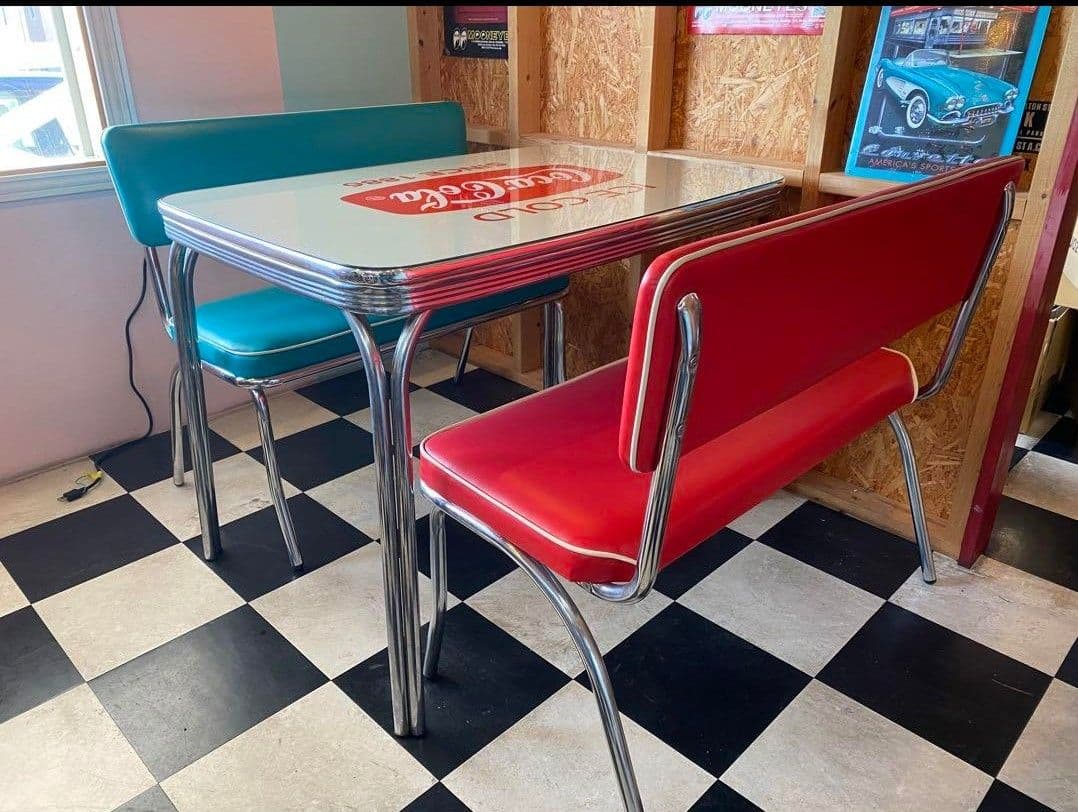 アメリカンダイナー ダイナーセット ダイニングセット 直接引き取り商品
