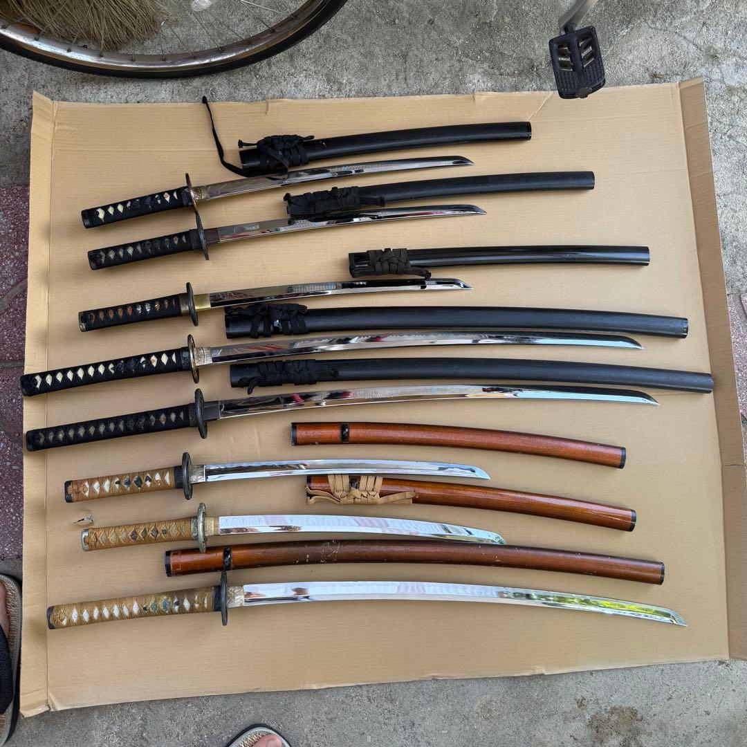 模造刀　8本　模擬刀　刀　和装　コスプレ　侍　サムライ　 日本刀　剣　乱舞　武士