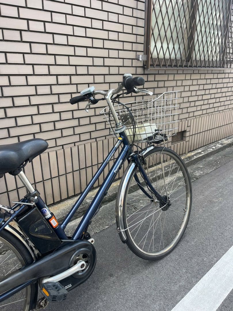 8.9Ah パナソニック電動アシスト自転車 27インチ　変速5段