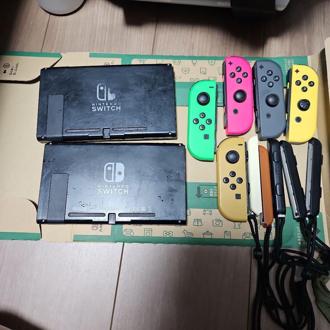 Nintendo Switch本体、ジョイコンまとめ売りジャンク品