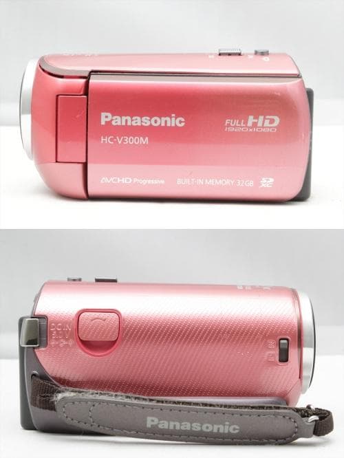 Panasonic HC-V300M　ビデオカメラ　新品SDカード付