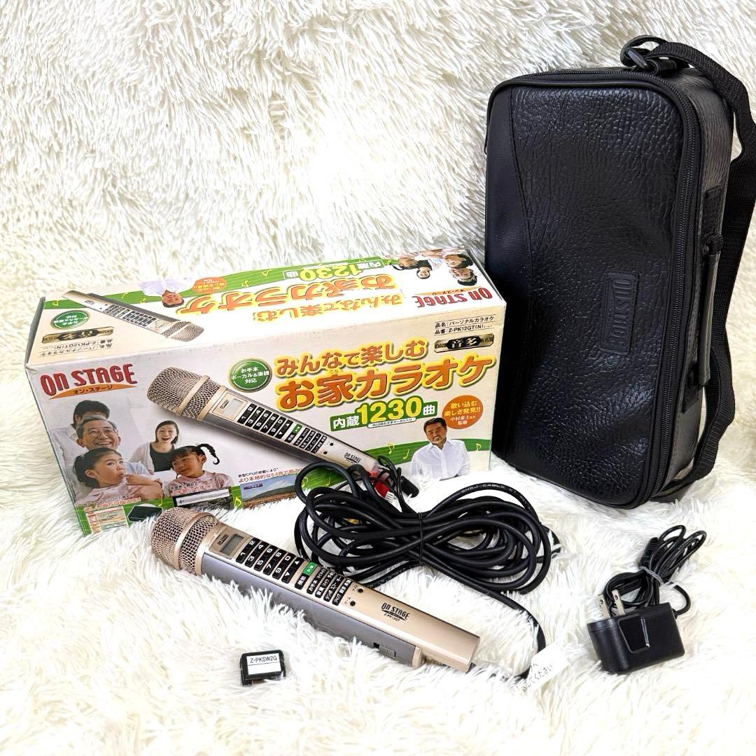 ON STAGE オンステージ パーソナルカラオケ Z-PK12GT Amazon.co.jp