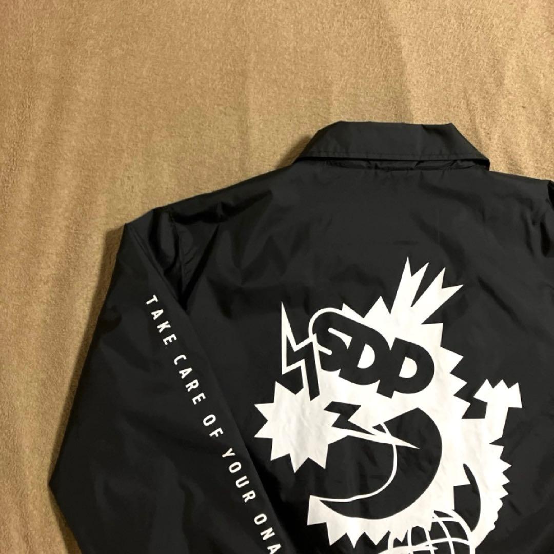 コロコロコミック×スチャダラパー コーチジャケット Lサイズ 黒