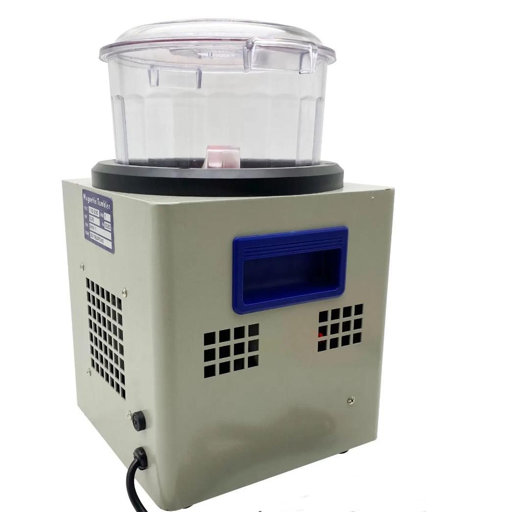 強力 磁気バレル精密研磨機 大容量 つや出し ポリッシング ジュエリー研磨