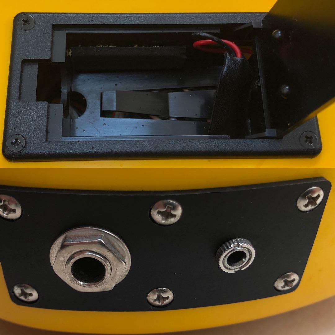 【新品同様！美品！】ZO-3 イエロー アンプ内蔵ミニギター 専用ソフトケース付