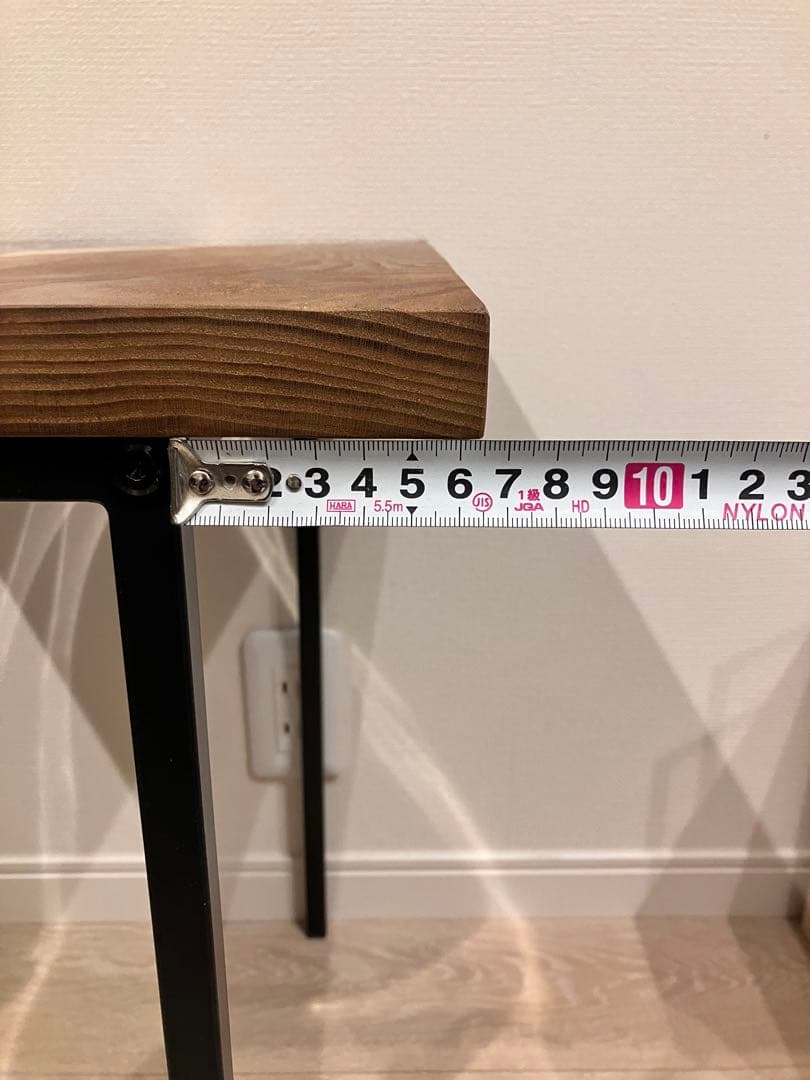 桑一枚板 一点物 レジンサイドテーブル