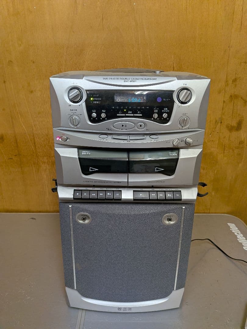 創和 SOWA DVD＆CD ダブルカセットカラオケシステム DVC-W501