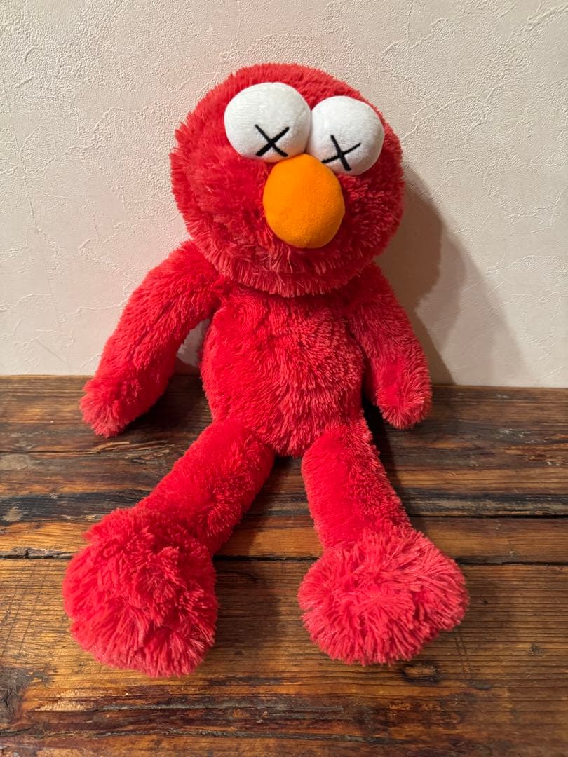 タグ付 カウズ セサミストリート コンプリート 5体 Kaws