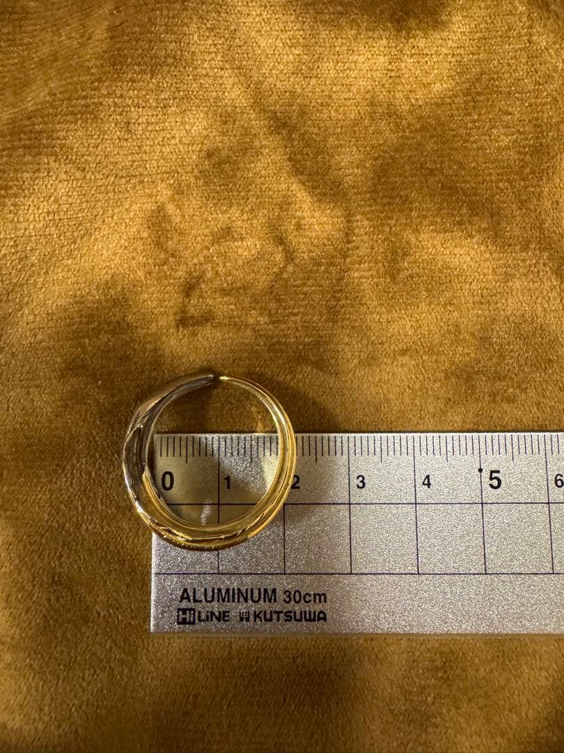 アクセサリー Larry Smith KAZEKIRI FEATHER RING