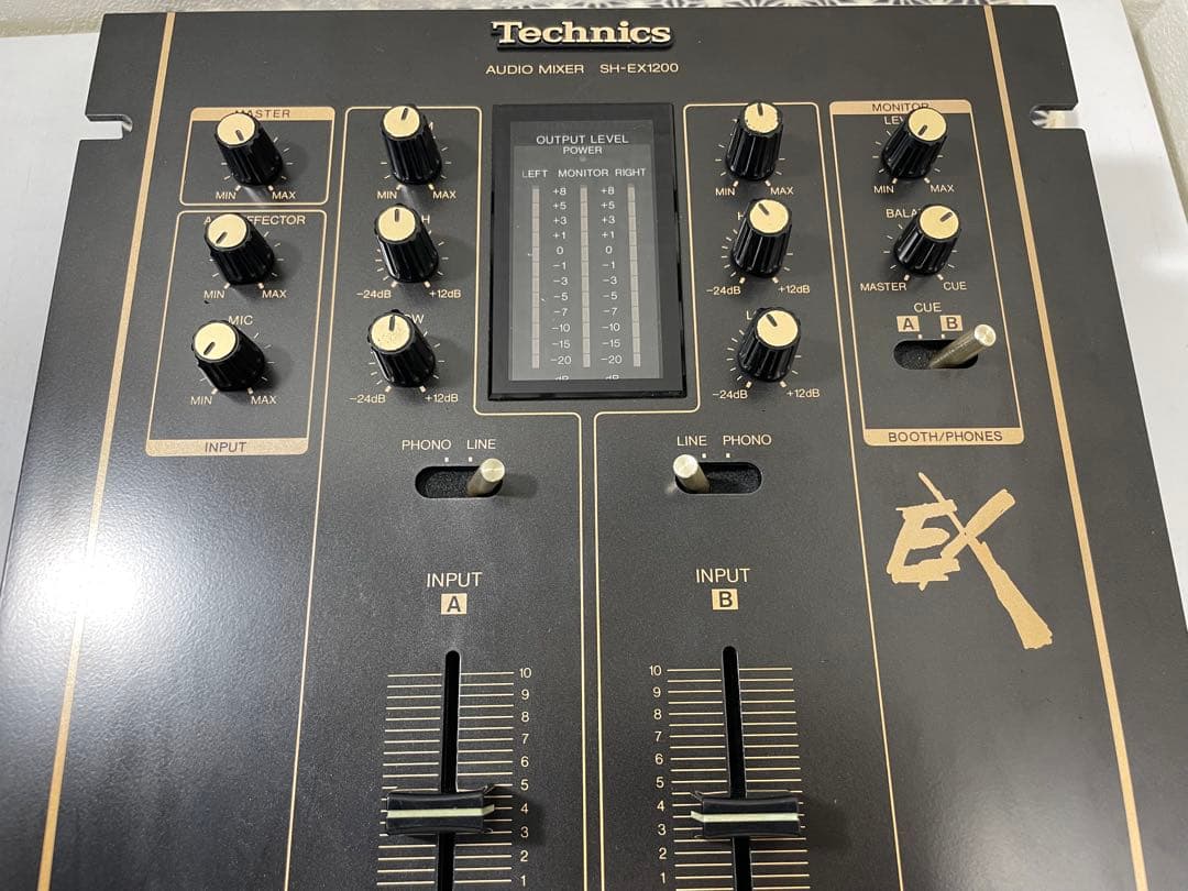 Technics テクニクス SH-EX1200 メンテナンス Technics DJミキサー sh