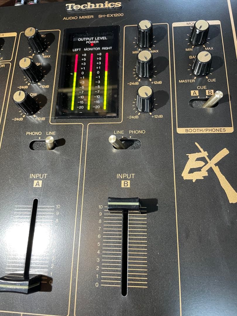 Technics テクニクス SH-EX1200 メンテナンス Technics DJミキサー sh