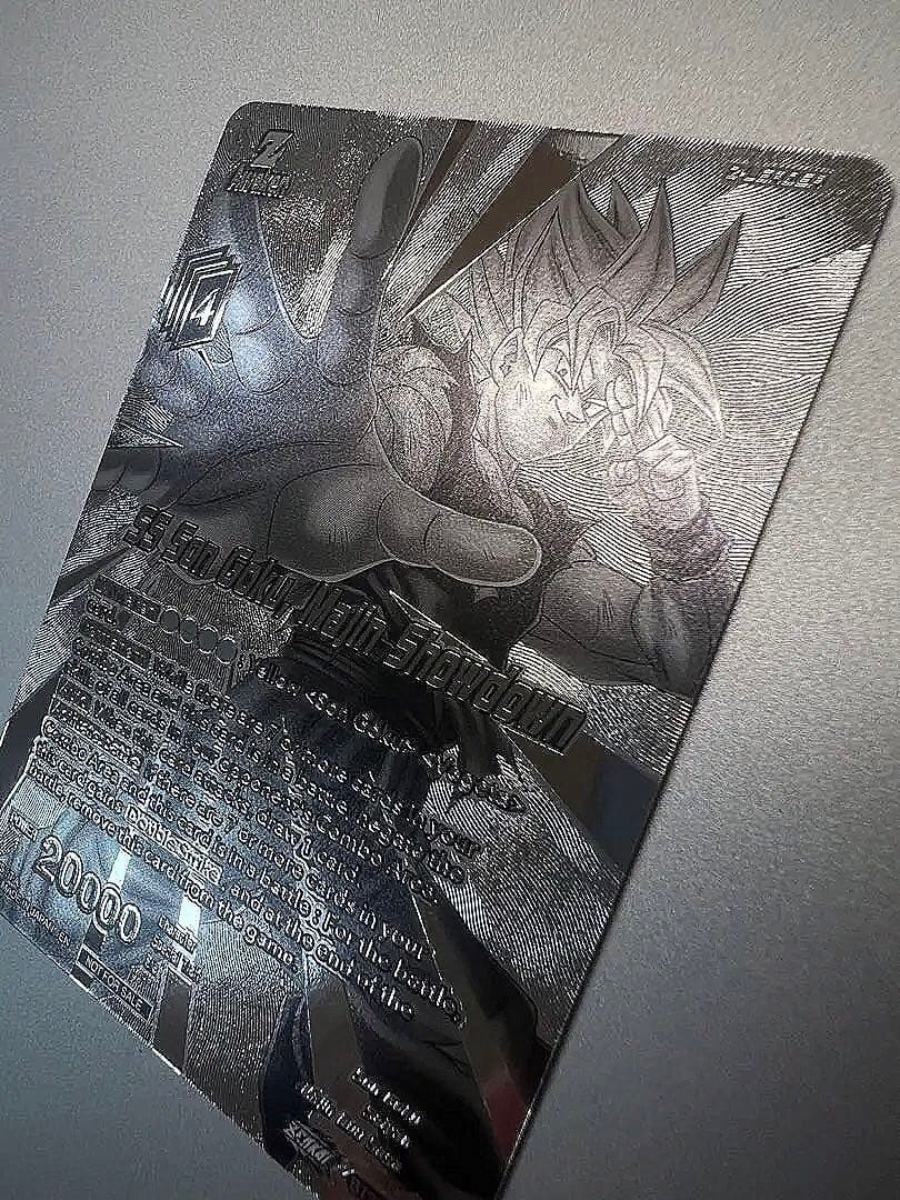 【希少】ドラゴンボールカードゲーム　孫悟空　プロモ非売品　箔押しテキスト　英語