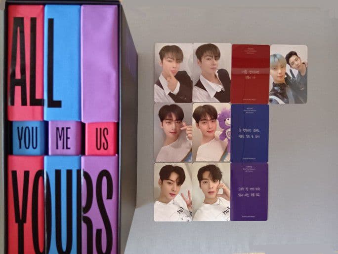 ASTRO All yours 6人サイン付きムンビントレカセット① 𝙊𝙉𝙀𝘿𝘼𝙔