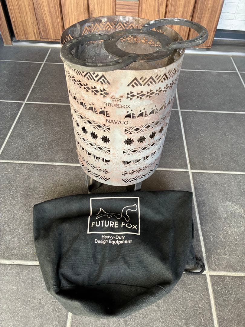 FUTURE FOX Navajo-Solo焚き火台 ナバホ柄