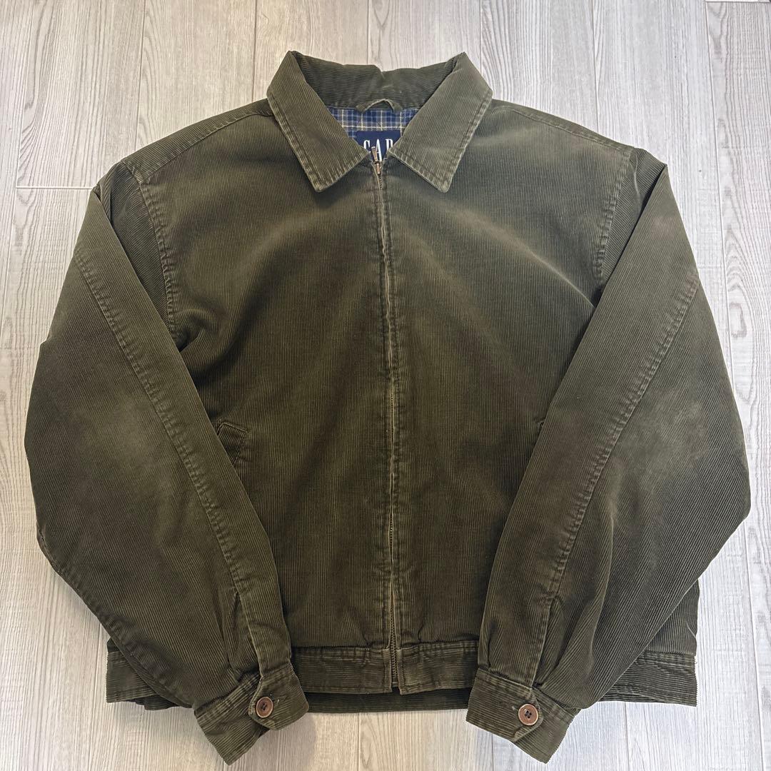 old gap コーデュロイジャケット　短丈　ボックスシルエット 楽天市場】90s GAP オールド ギャップ 短丈 コーデュロイ ジャケット L