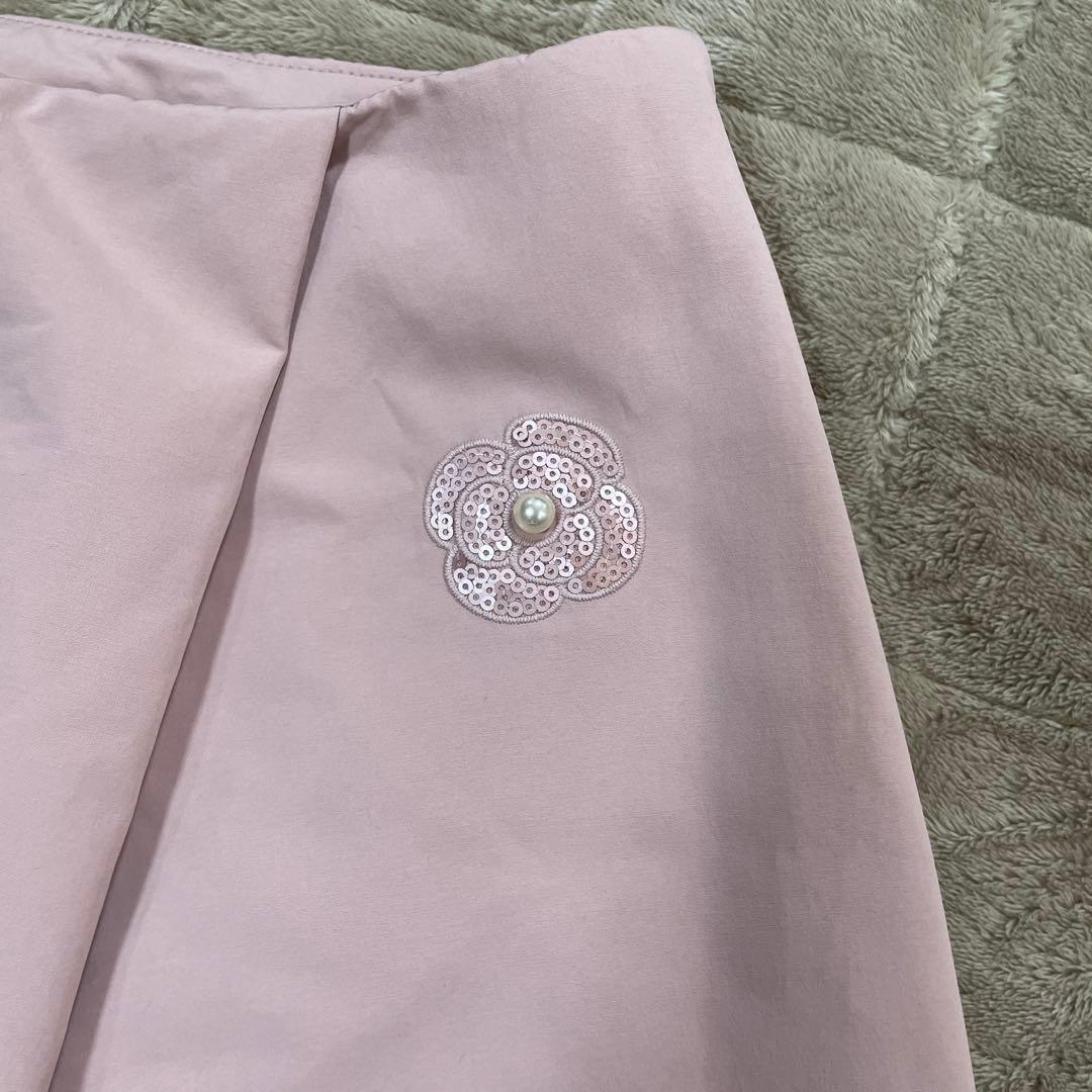 M'S GRACY 中綿フレアスカート　ピンク　40 L