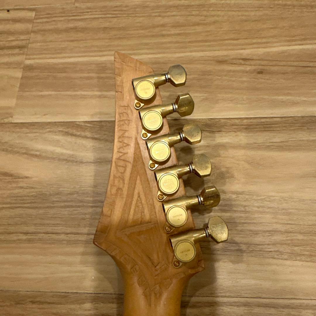 FERNANDES エレキギター 青紫色