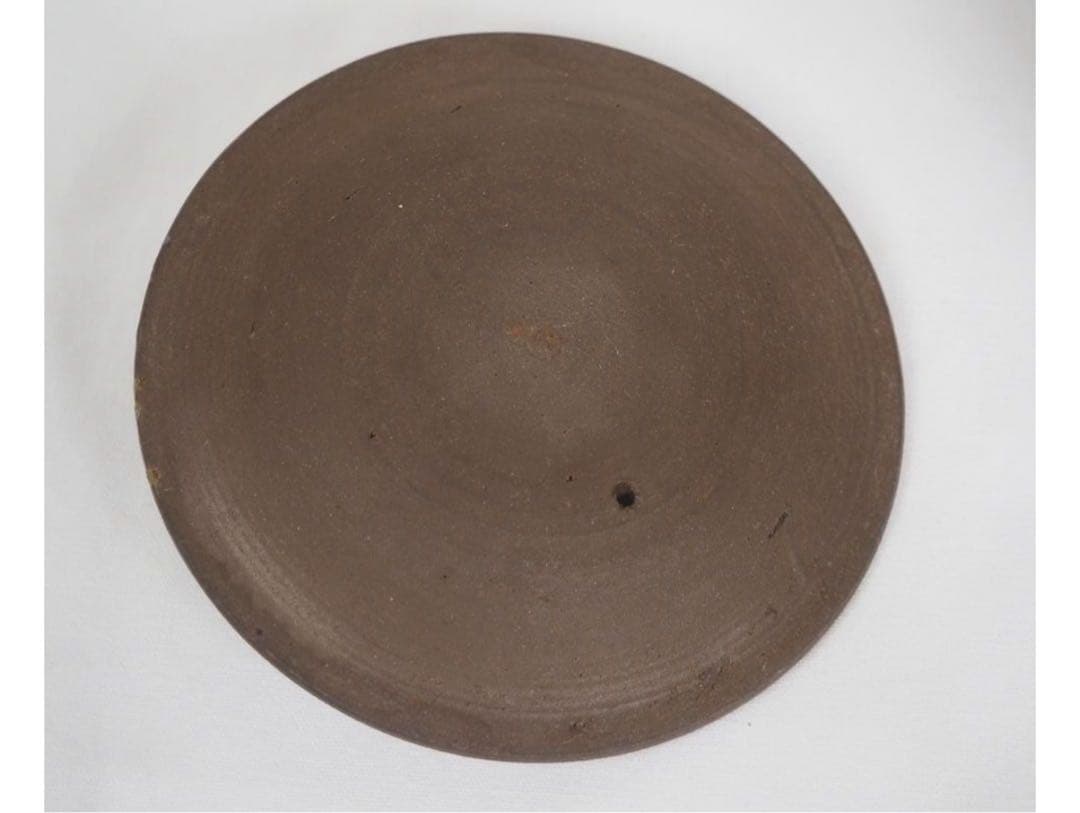 送料無料 明治期 木村長十郎友敬作 備前水注/茶注/水差し 茶道具