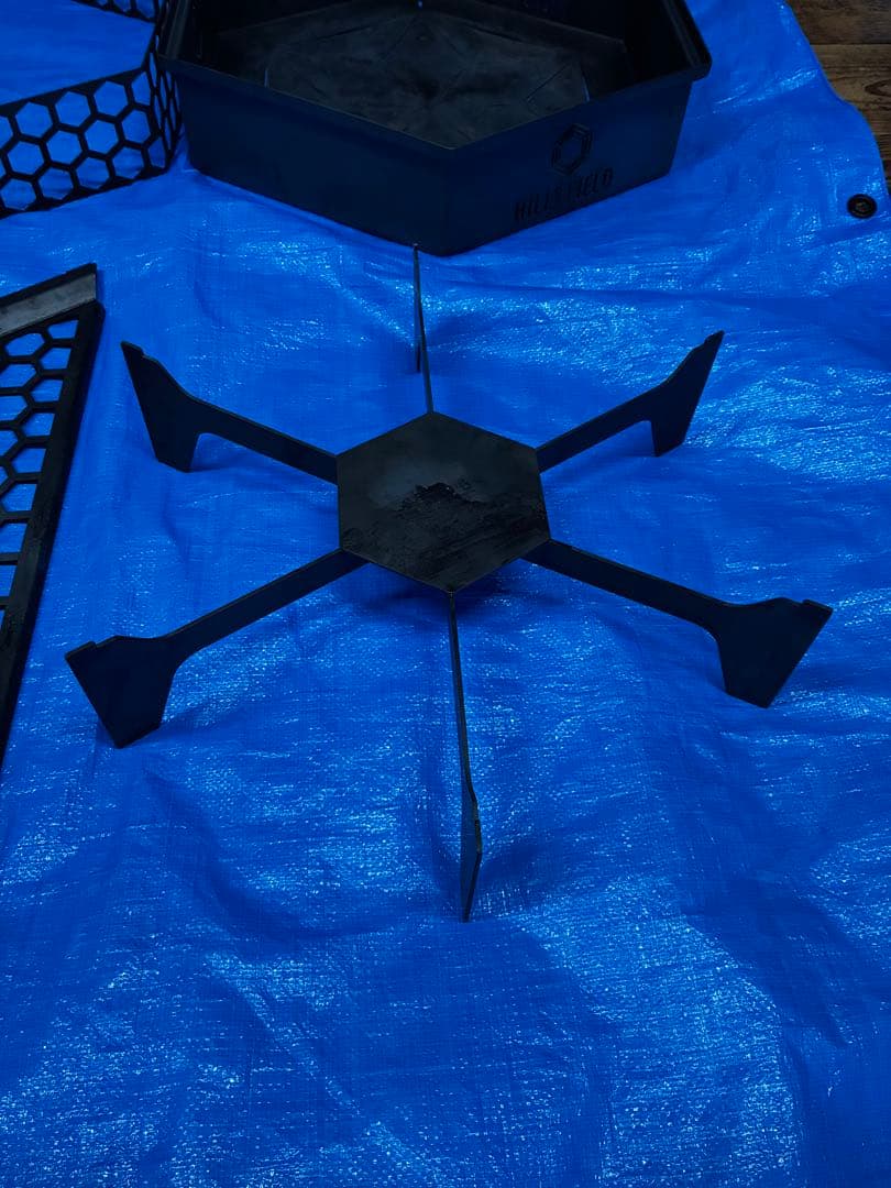 hills field フリー座(ステンレス窒化処理ver) 五徳セット