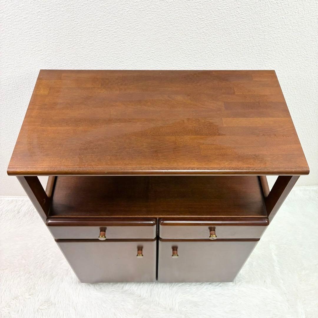 マルニ サイドチェスト サイドラック 電話台 FAX台 キャビネットの通販