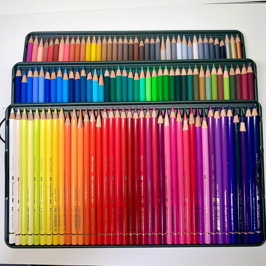 ファーバーカステル ポリクロモス色鉛筆セット 120色 缶入 Amazon.co