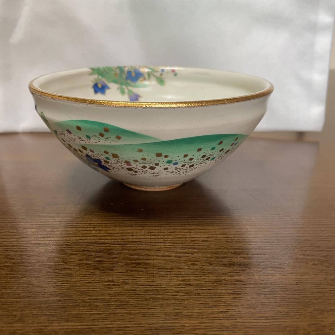 ⏰【土日限定セール！】御所の花 12ヶ月抹茶茶碗コレクション 9月 桔梗