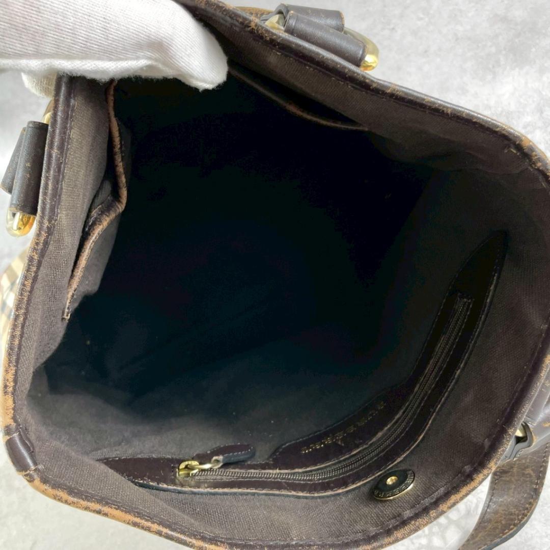 【希少美品⭐︎】バーバリー BURBERRY ノバチェックトートバッグPVC