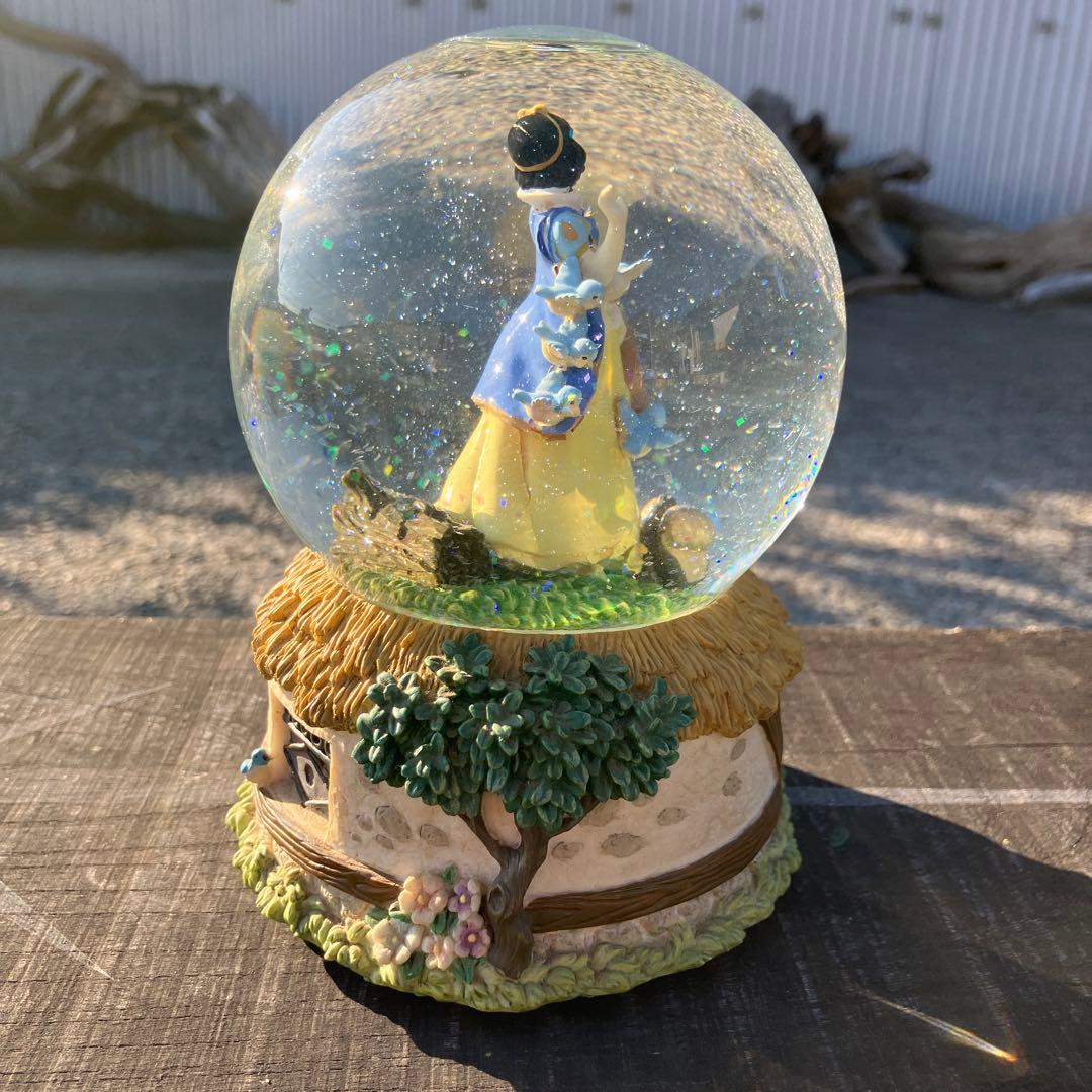 白雪姫 ディズニー Disney プリンセス スノードーム オルゴール - メルカリ